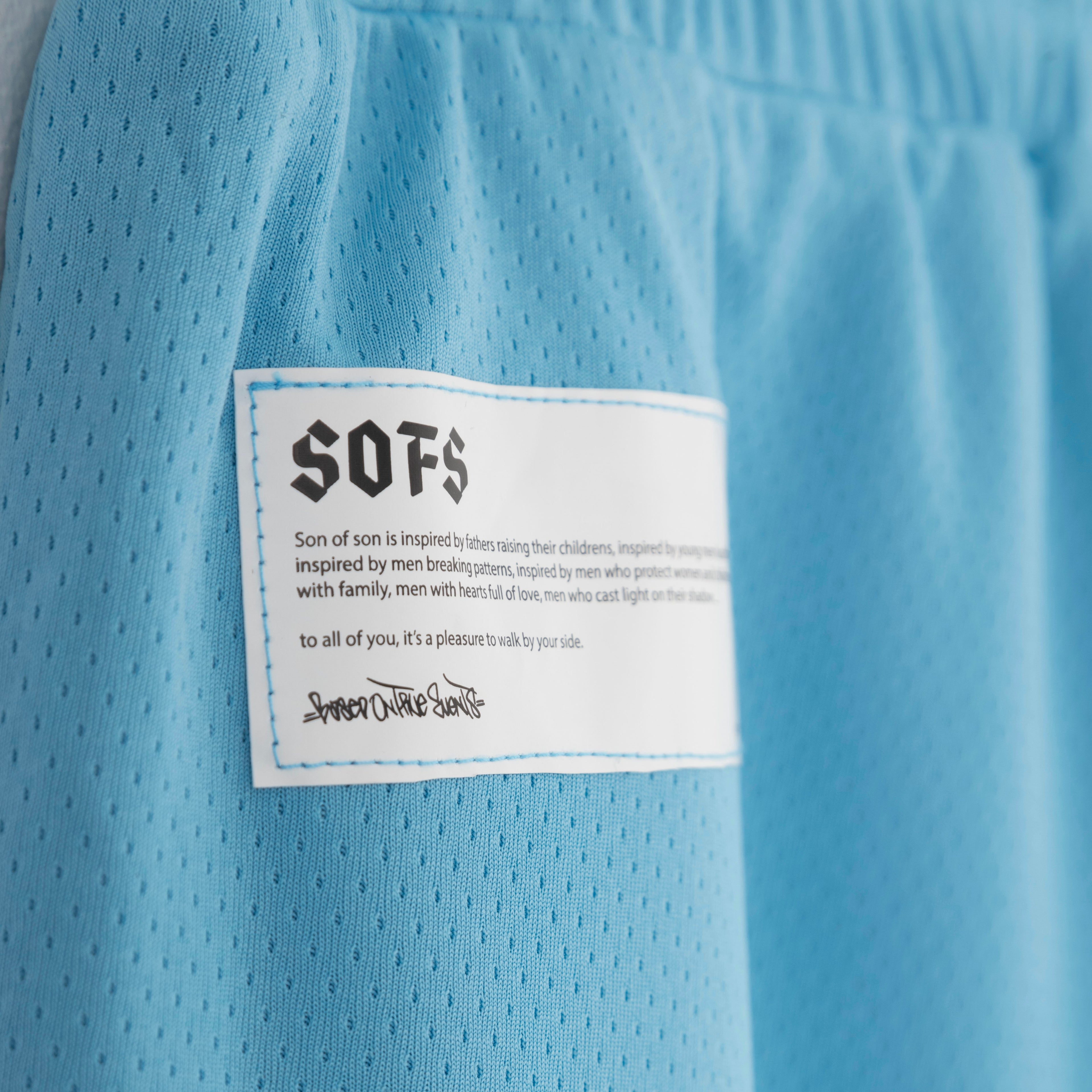 SHORT SON OF SON LIGHT BLUE