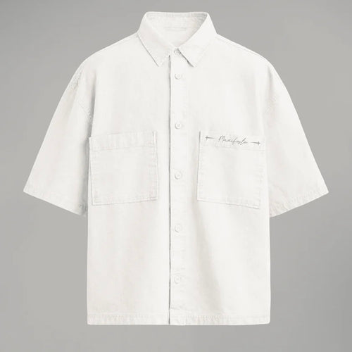 CAMISA BOTONES MANIFESTO MIRROR OF SINS CRUDA