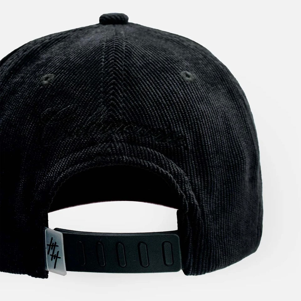 GORRA CULTURE WISE CORDUROY BLACK