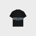 CAMISETA MONOIC CREATIVE DEPT NEGRO Y AZUL