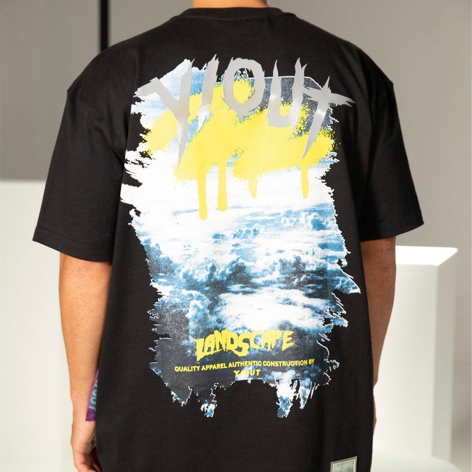 CAMISETA Y-OUT HOMBRE LANDSCAPE DOODLES