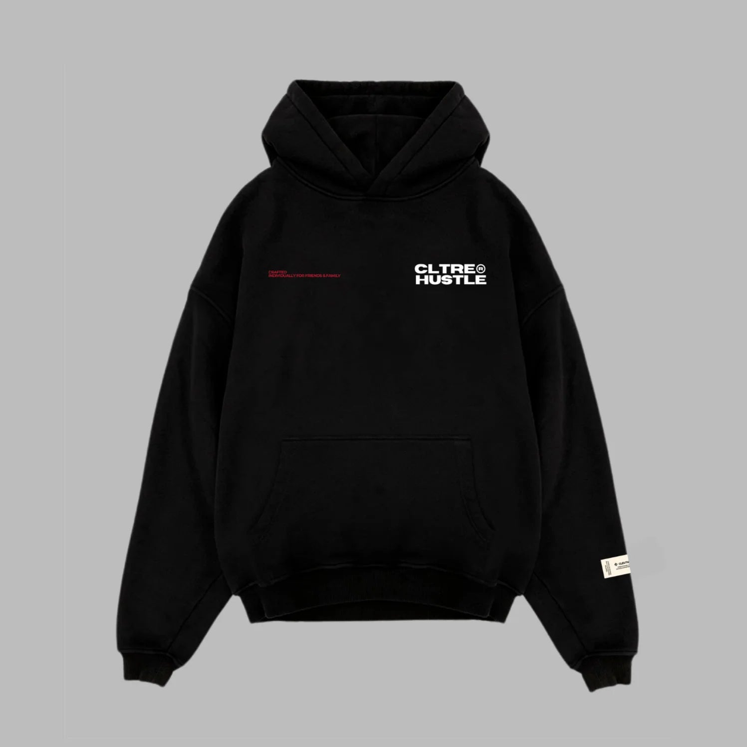 HOODIE CELUTURE HUSTLE NEGRO