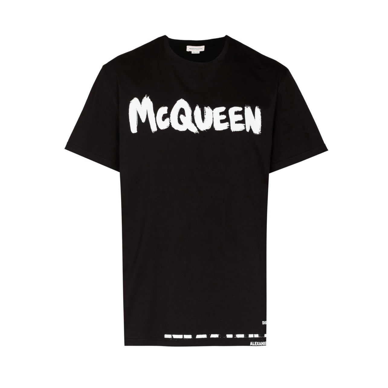 CAMISETA ALEXANDER MCQUEEN NEGRA LOGO