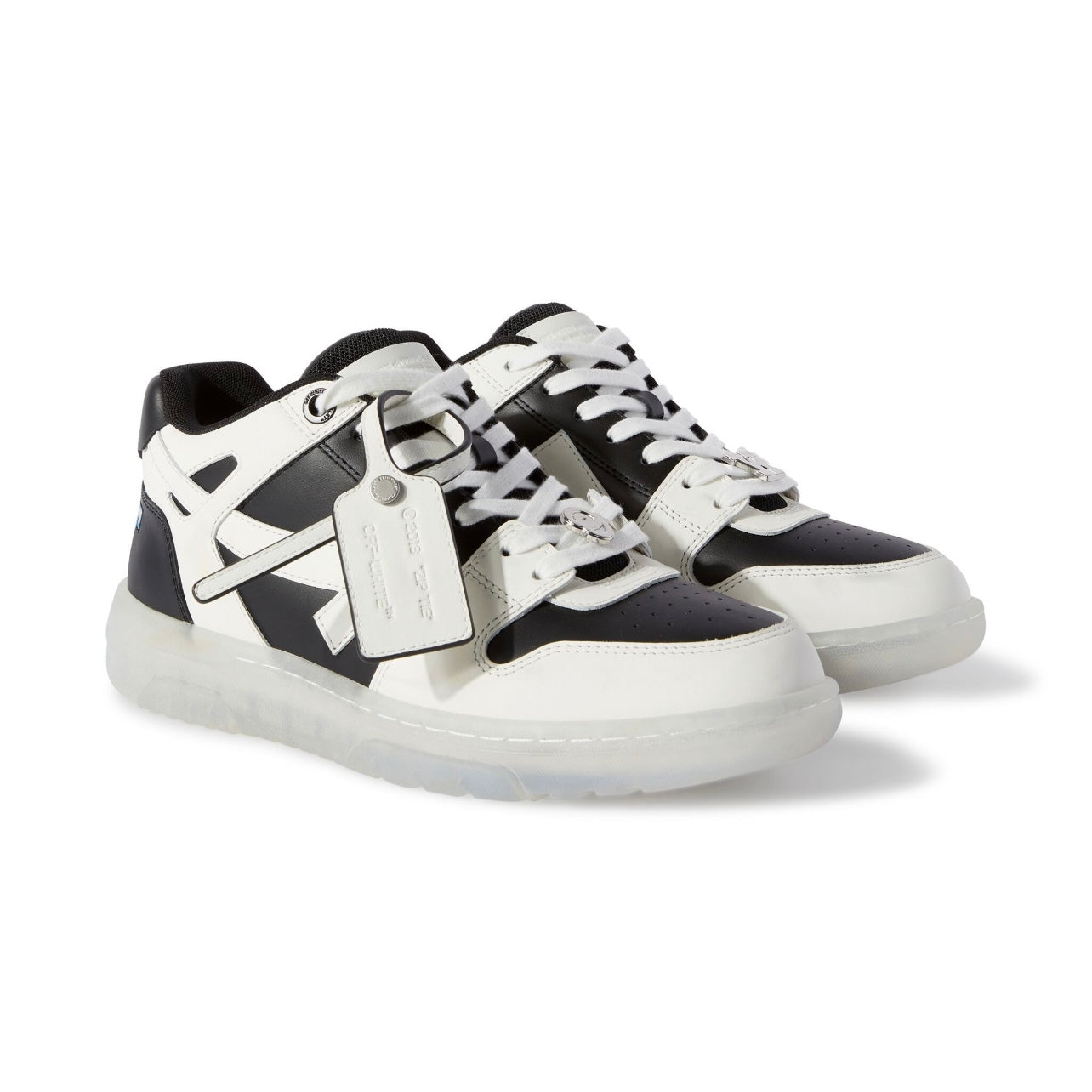 ZAPATOS OFF WHITE BLANCO/NEGRO 1313