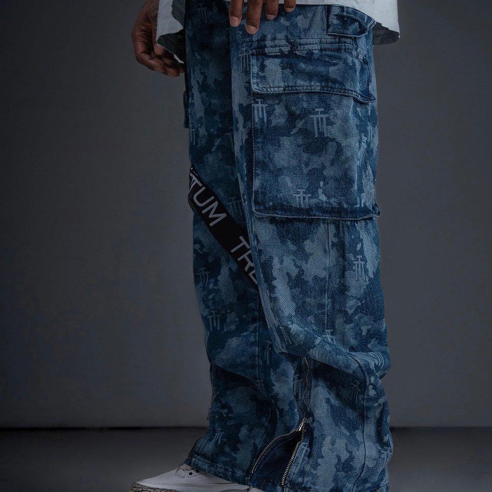 PANTALÓN CARGO TRENTTUM AZUL