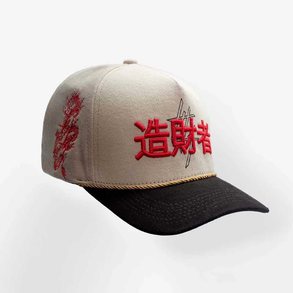 GORRA CULTURE WISE IVORY BLACK
