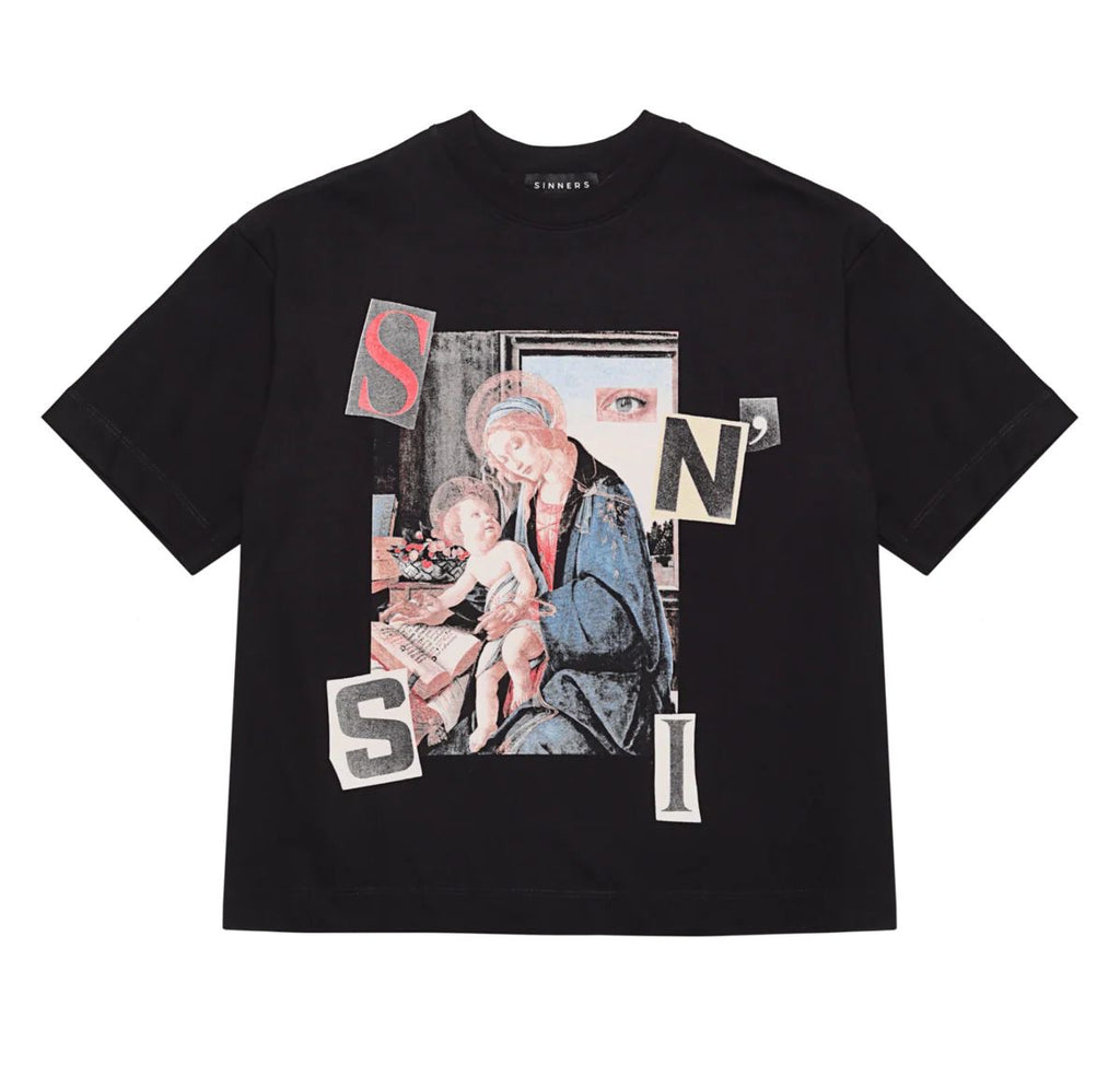 CAMISETA SINNERS SURREALISM BLACK