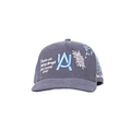 GORRA AURUM GREY FLORES