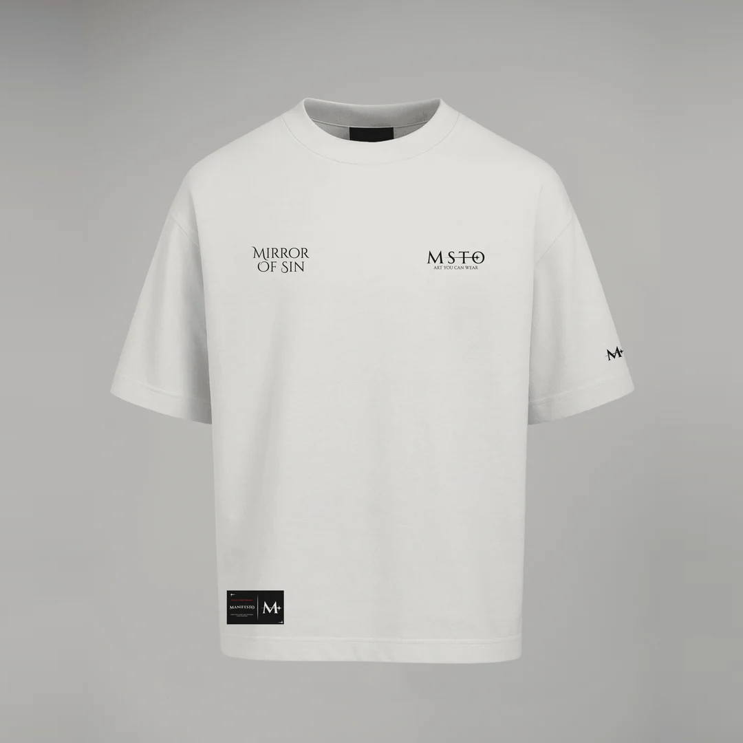CAMISETA OVERSIZE BÁSICA MOF CRUDA