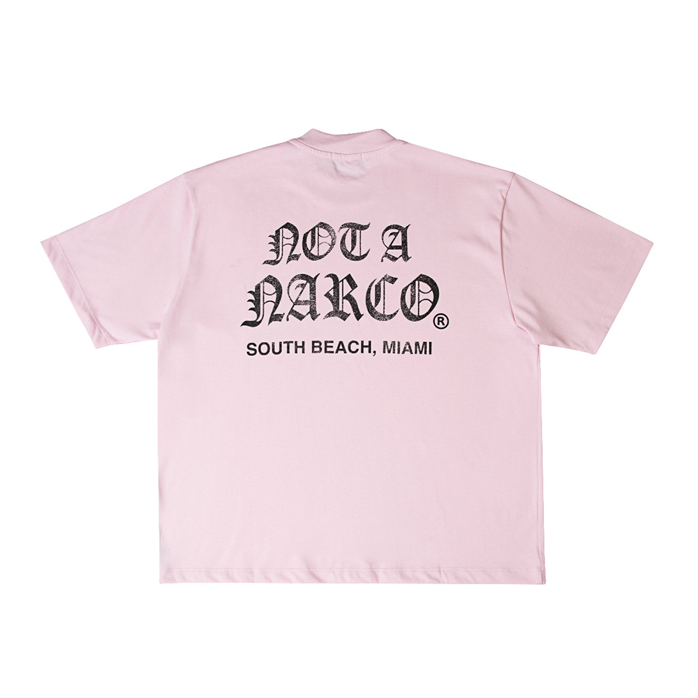 CAMISETA SINNERS NOT A NARCO MIAMI SOUVENIR