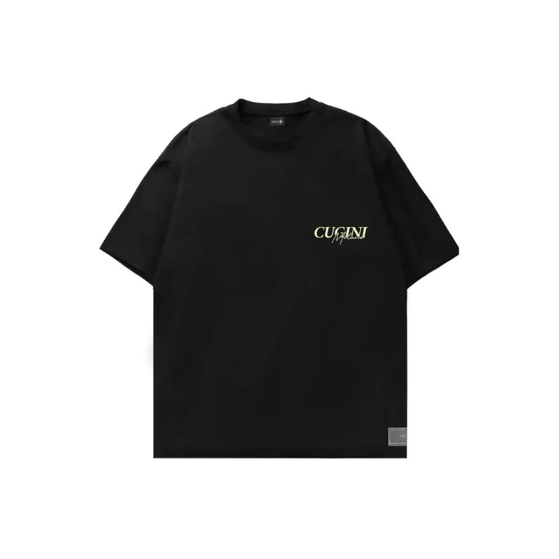 CAMISETA CUGINI OVERSIZE MILANO BLACK