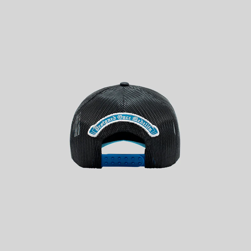 GORRA DOM APPAREL TRUCKER BLUE