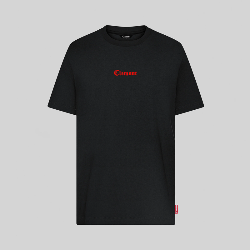 CAMISETA CLEMONT FIAMMA NEGRA