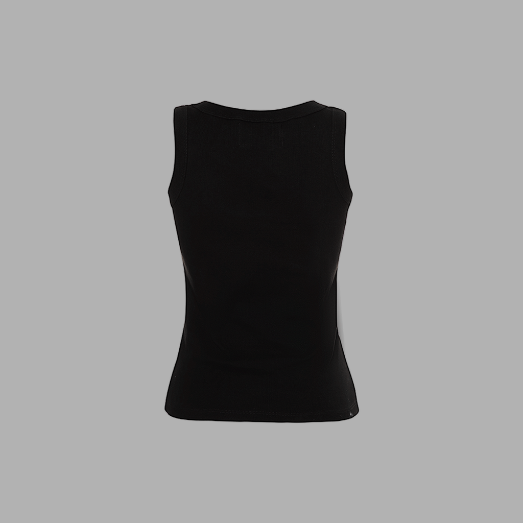 TOP DO OVER LAB BASIC TANK TOP BLACK