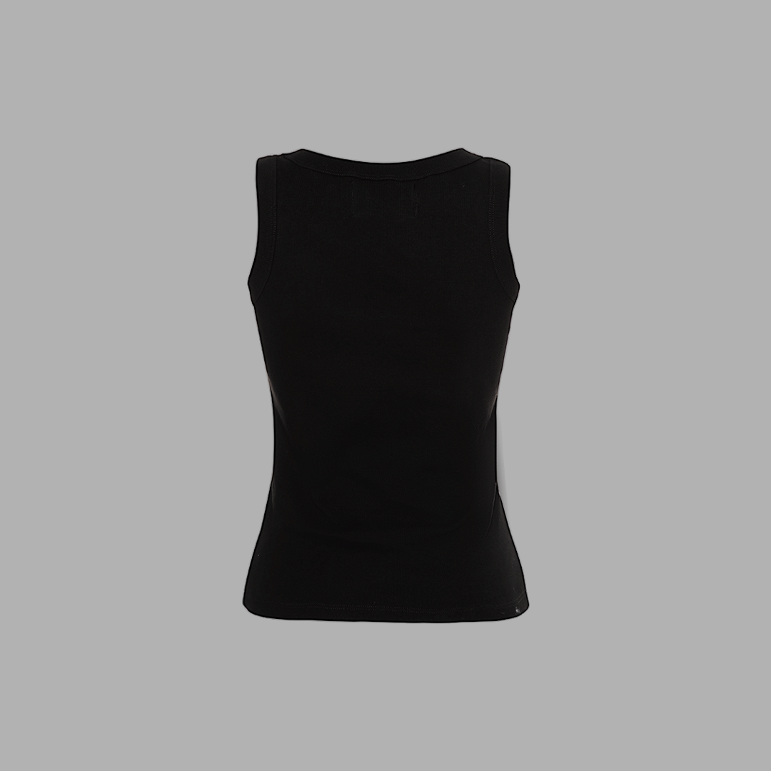 TOP DO OVER LAB BASIC TANK TOP BLACK