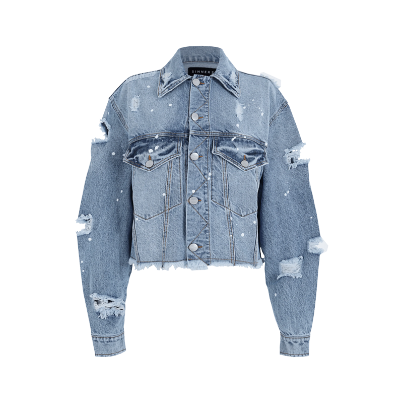CHAQUETA SINNERS ICE DENIM JACKET