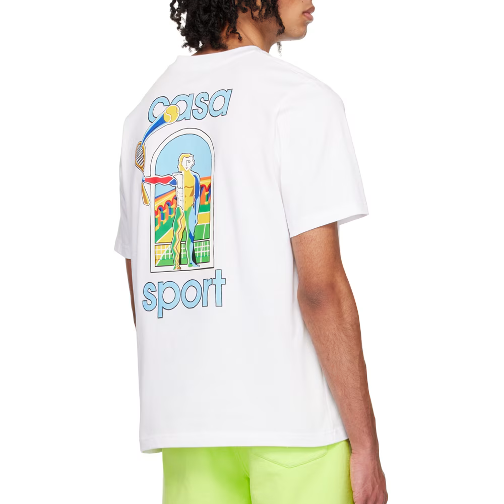 CAMISETA CASA BLANCA LE’ JEU BLANCA