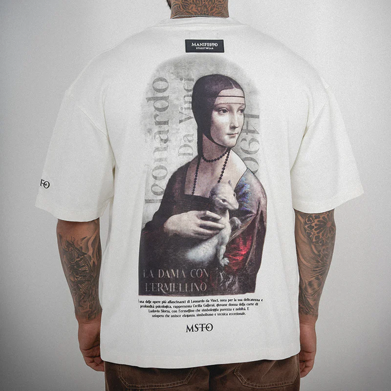 CAMISETA MANIFESTO DAMA Y EL ARMIÑO