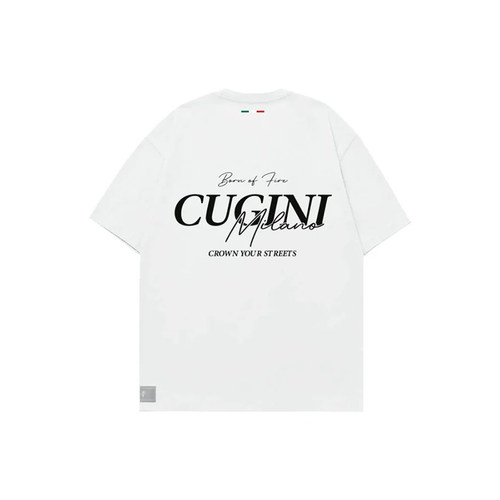 CAMISETA CUGINI OVERSIZE MILANO WHITE