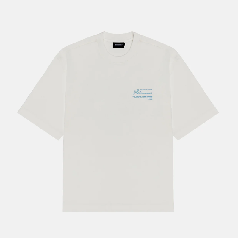 CAMISETA ASTRONÓMIC CALM & RELAXING BLANCO CREMA