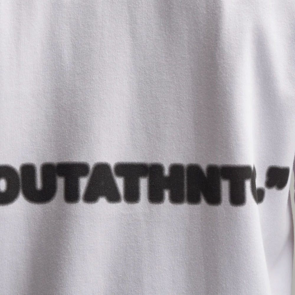 CAMISETA Y-OUT BLANCA BLURRED T.