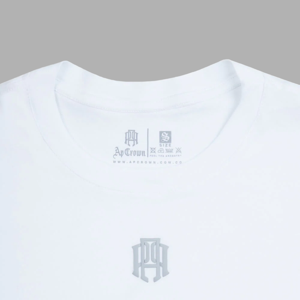 CAMISETA AP CROWN LIGHTING WHI