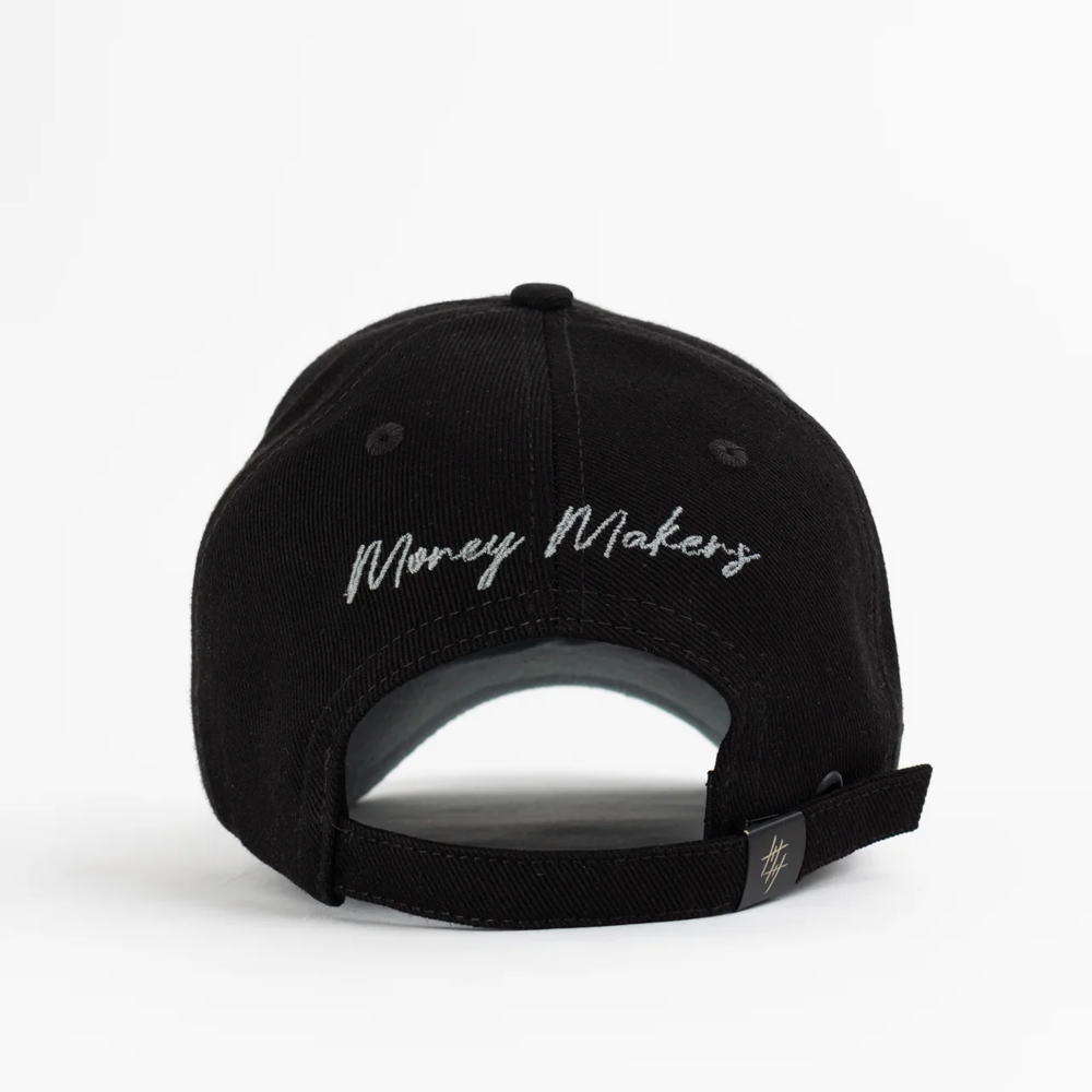 GORRA MONEY MAKERS NEGRO GRIS
