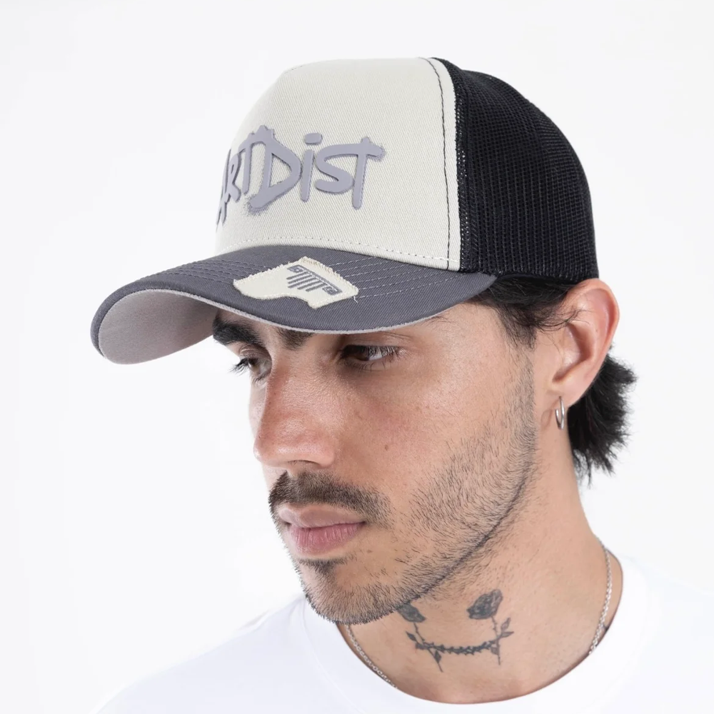 GORRA ARTDIST CANVAS GREY