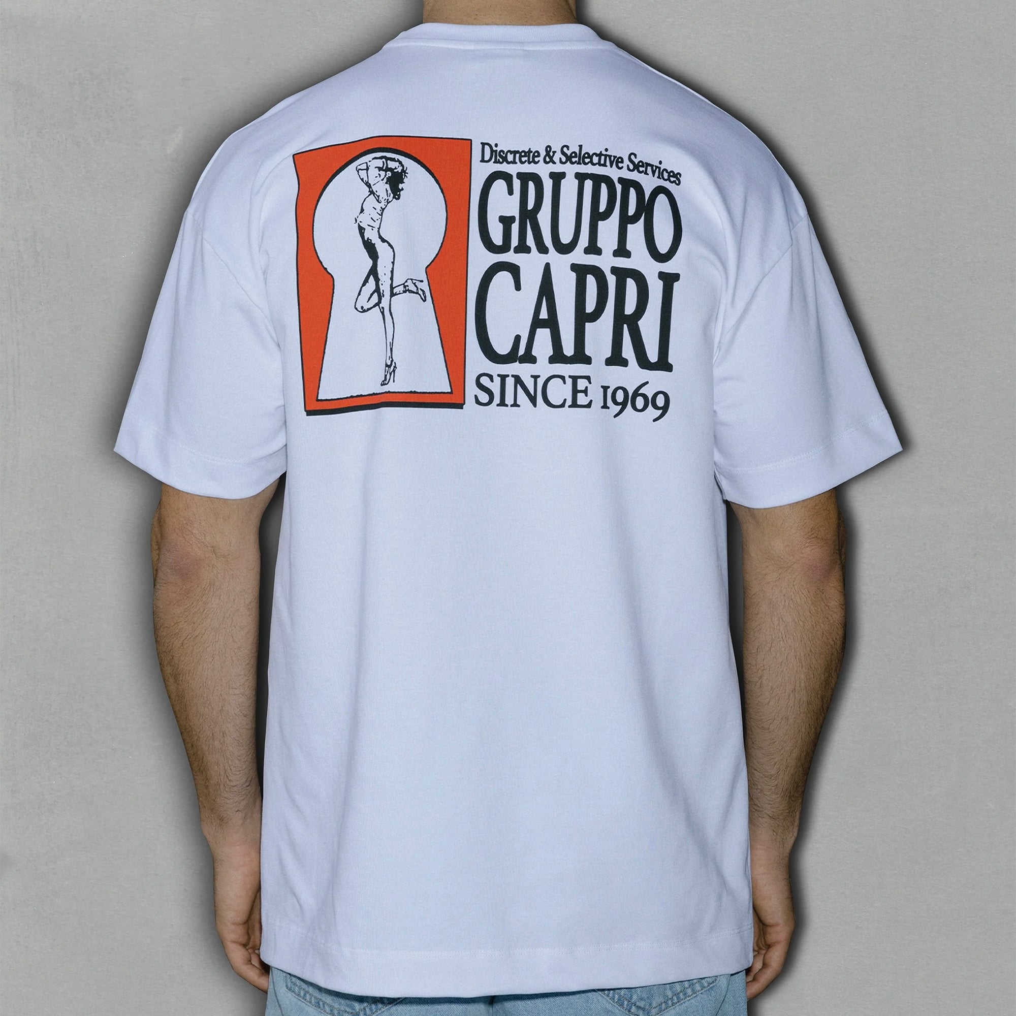 CAMISETA GRUPPO CAPRI DISCRETE AND SELECTIVA SERVICES