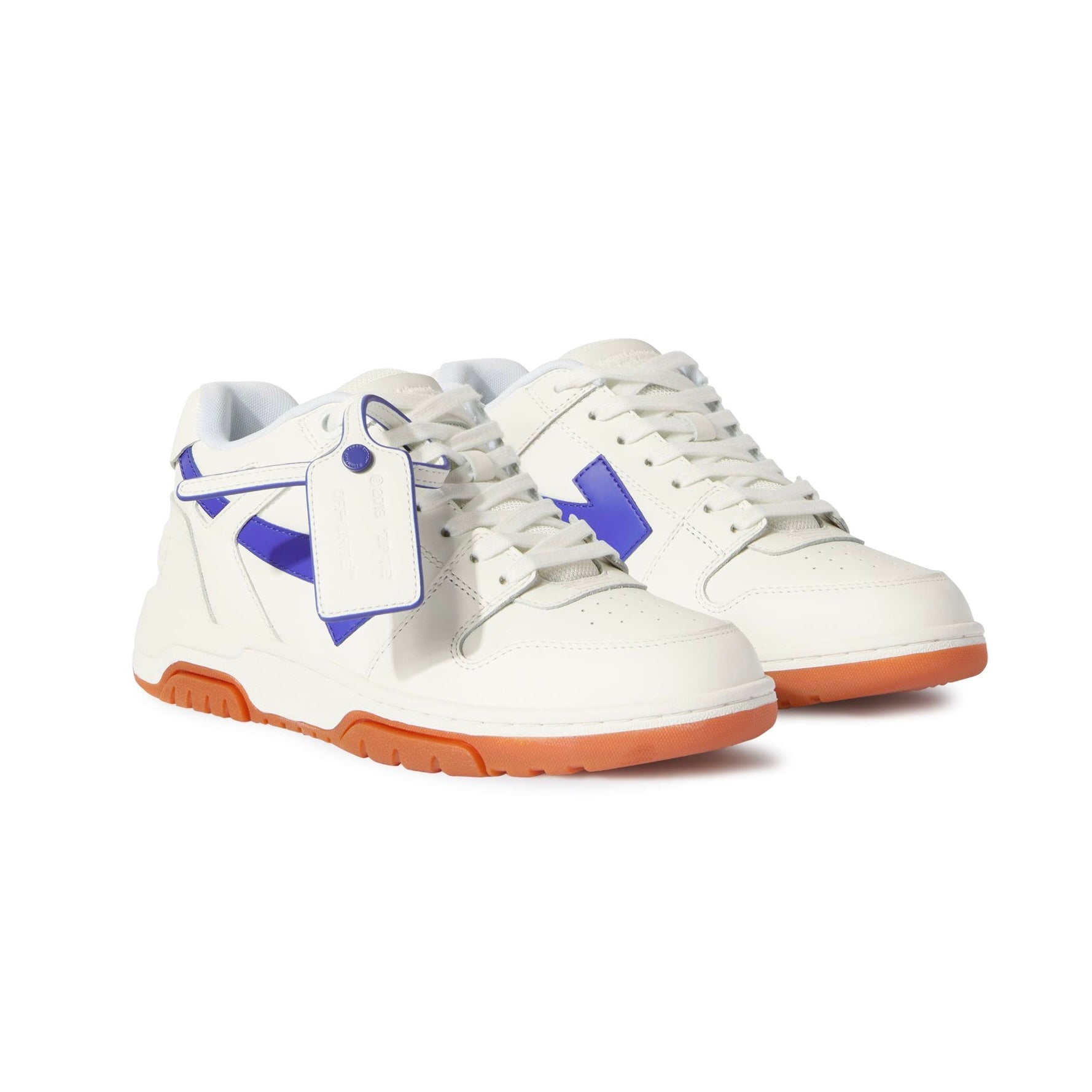 ZAPATOS OFF WHITE BLANCO/AZUL