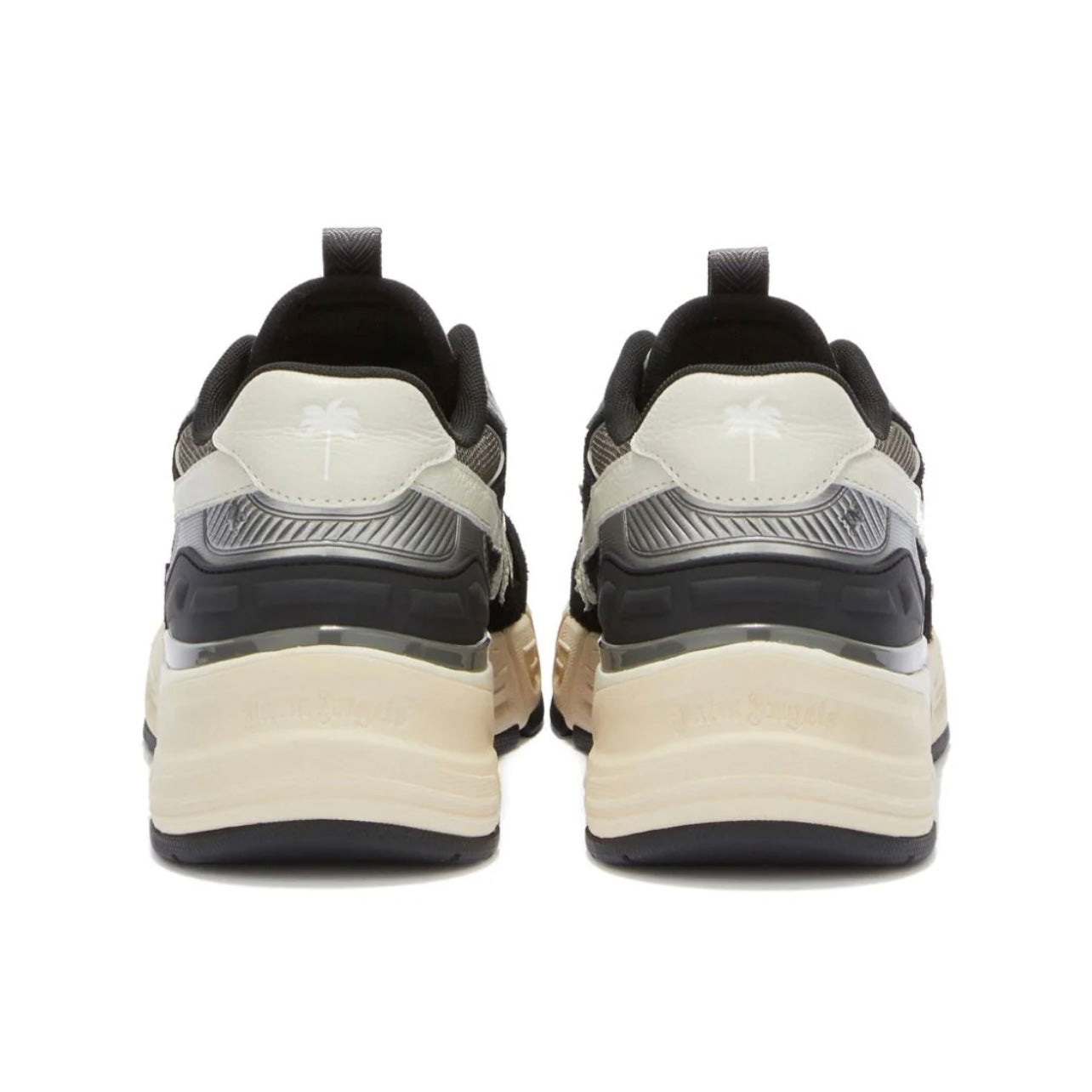 ZAPATOS PALM ANGELS RUNNER NEGRO BLANCO