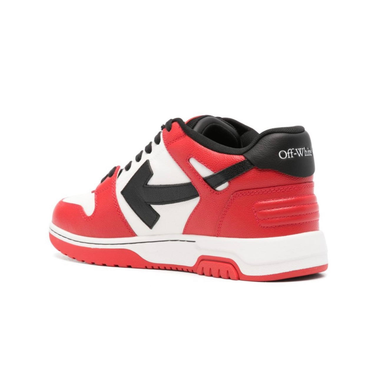 ZAPATOS OFF WHITE OUT OF OFFICE ROJOS