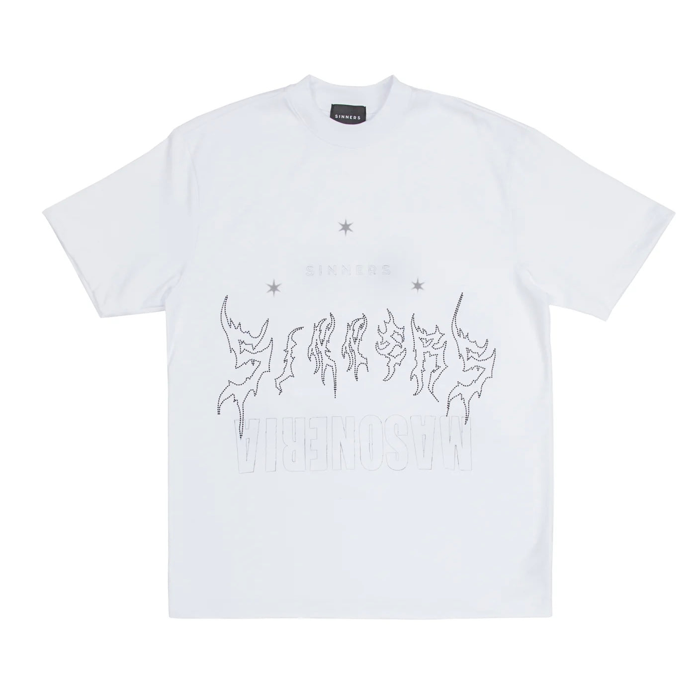 CAMISETA SINNERS LES FRANCS-MAÇONS WHITE
