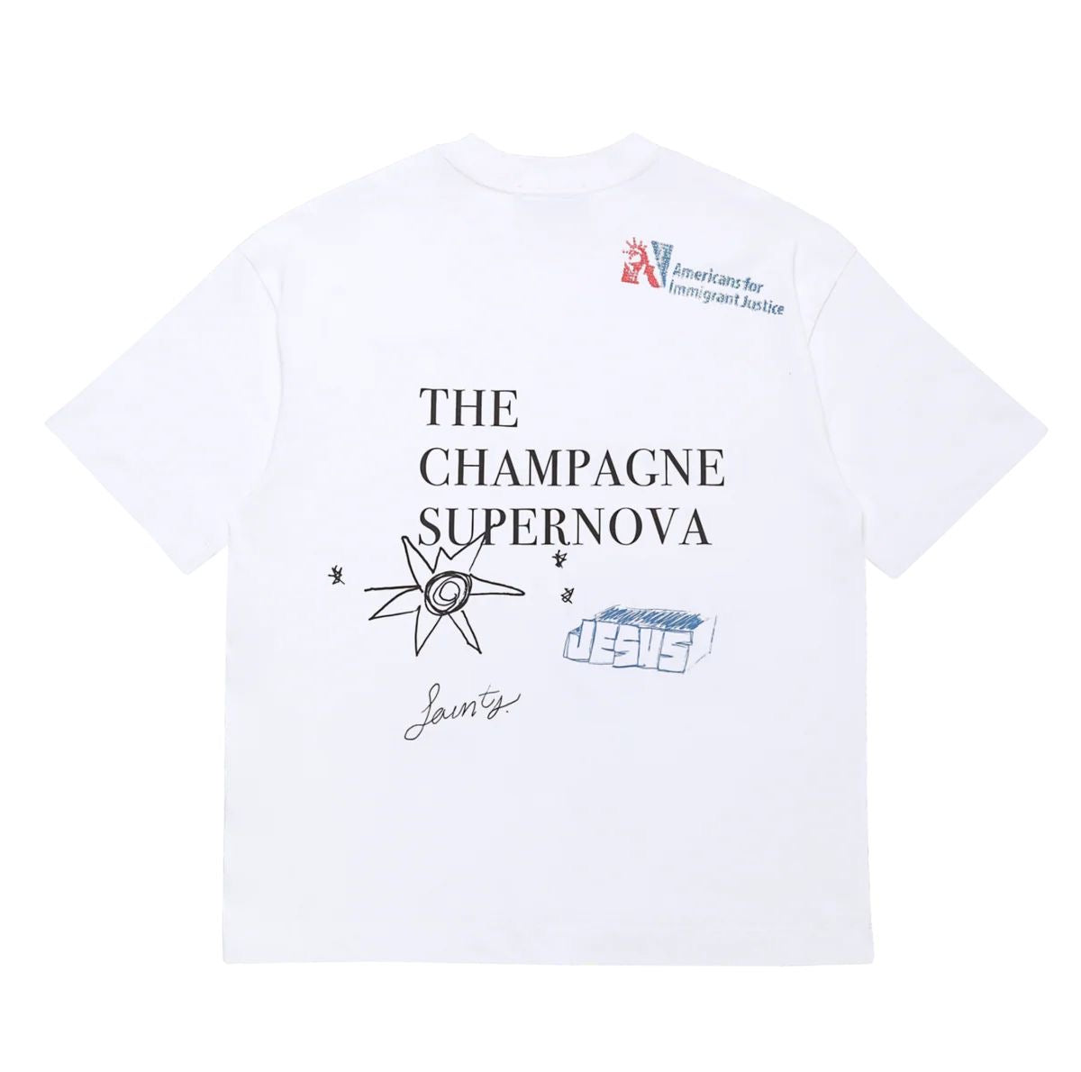 CAMISETA SINNERS CHAMPAGNE SUPERNOVA WHITE