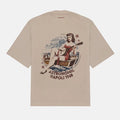 CAMISETA ASTRONOMIC DONNA NAPOLETANA BEIGE