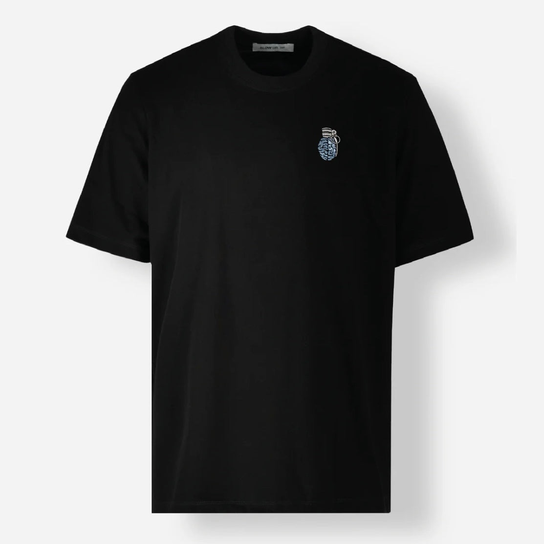 CAMISETA BLOW UP GRANADA  BORDADA AZAUL DORADA