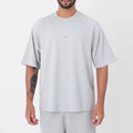 CAMISETA PURE ATELIER BOXY GRIS