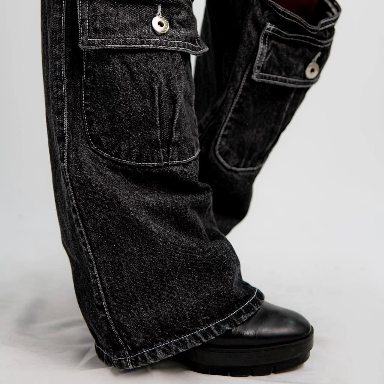 PANTALÓN LABEUR CARGO WMNS 31 NEGRO