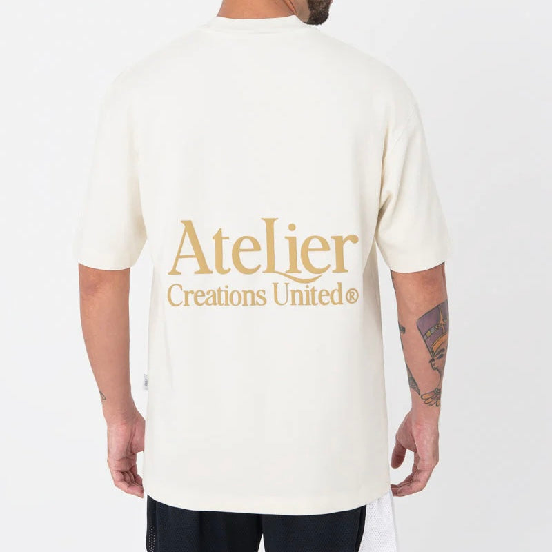 CAMISETA PURE ATELIER CREMA