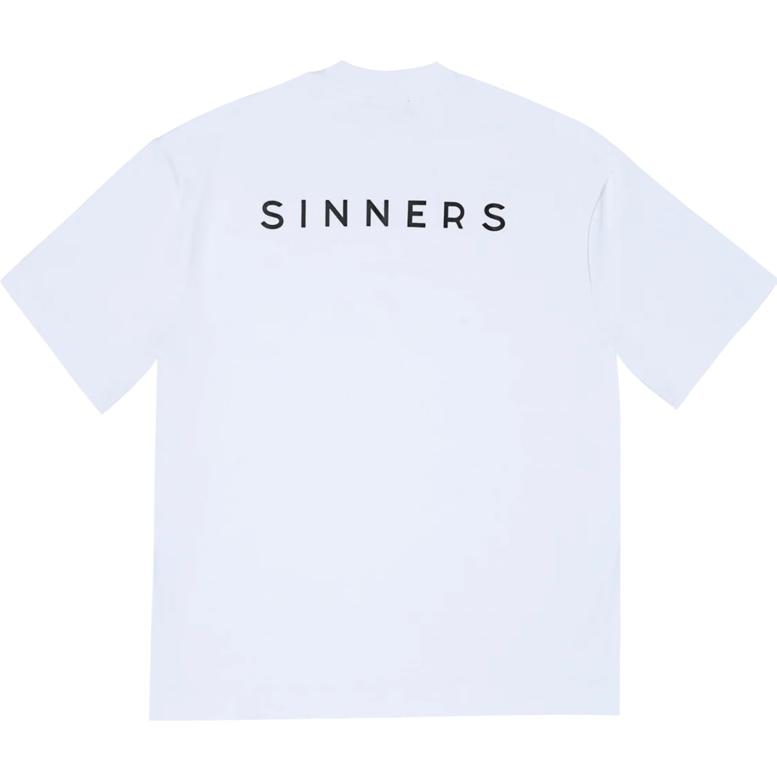 CAMISETA SINNERS LOGO WHITE