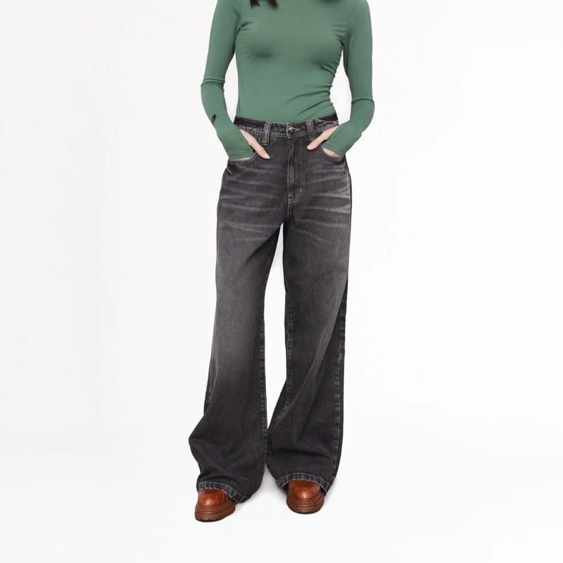 PANTALÓN DO OVER BLACK PACIFIQ JEAN