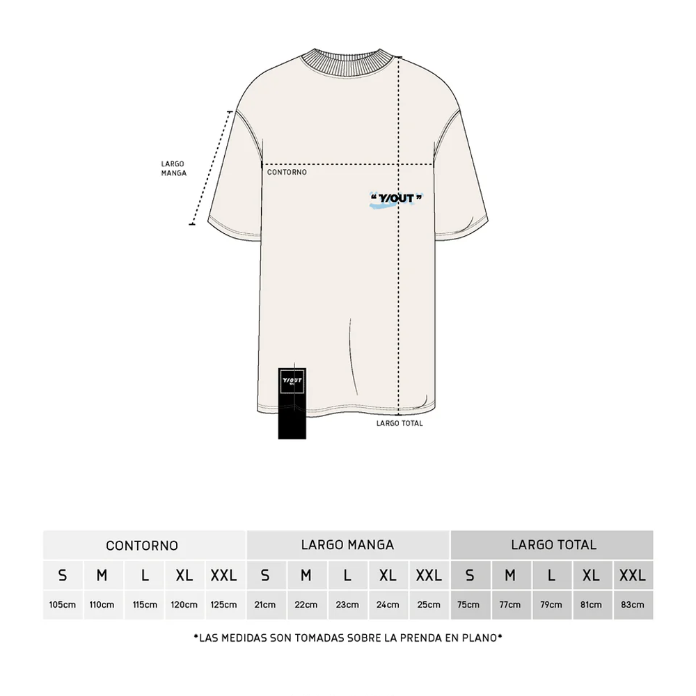 CAMISETA Y-OUT ABOVE