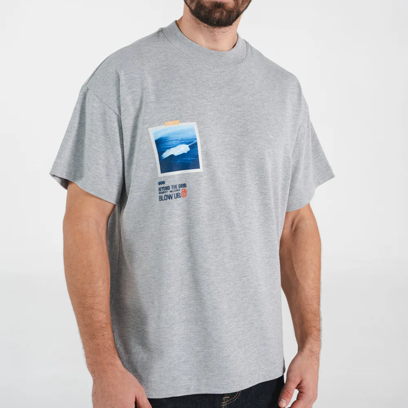 CAMISETA BLOW UP OCEAN GREY