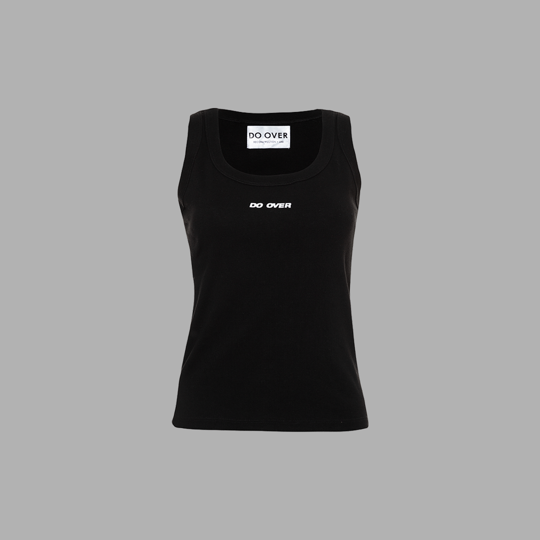 TOP DO OVER LAB BASIC TANK TOP BLACK