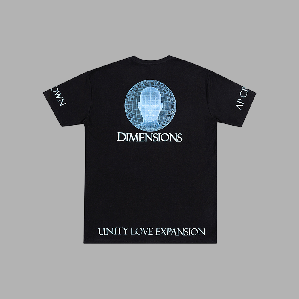 CAMISETA AP CROWN UNITY FACE DIMESION BLACK