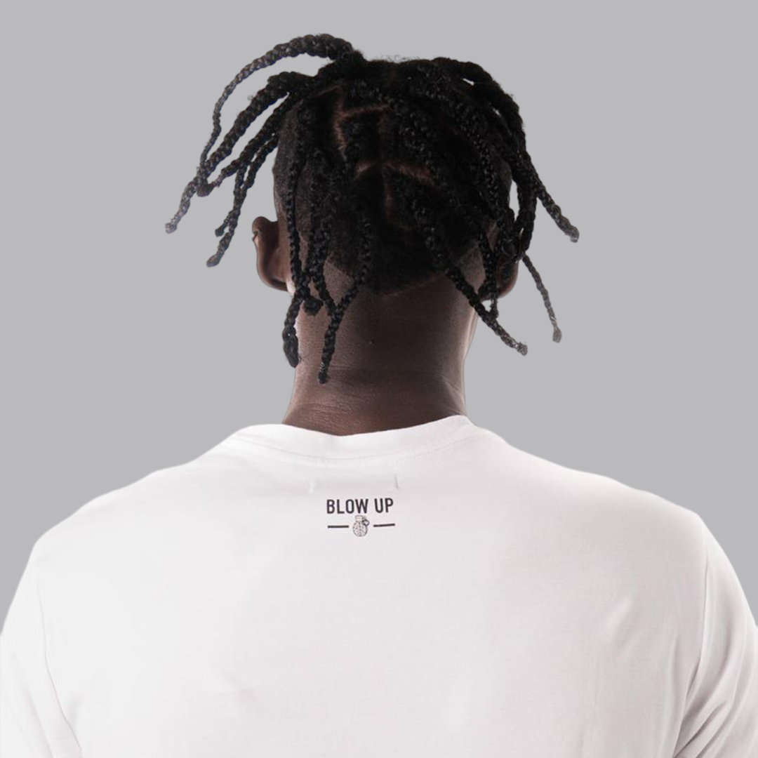 CAMISETA BLANCA GLITTER CAMOUFLAGED