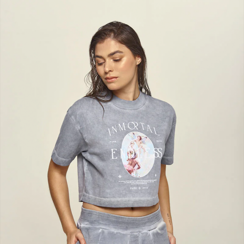 CAMISETA PURE GREY WASHED