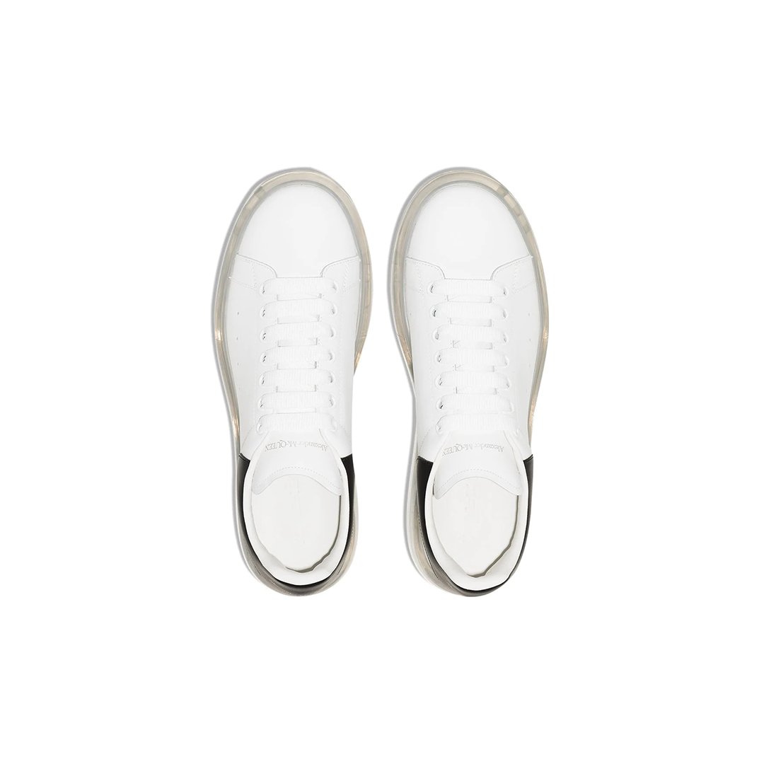 ALEXANDER-MCQUEEN OVERSIZED WHITE AIR SHOES