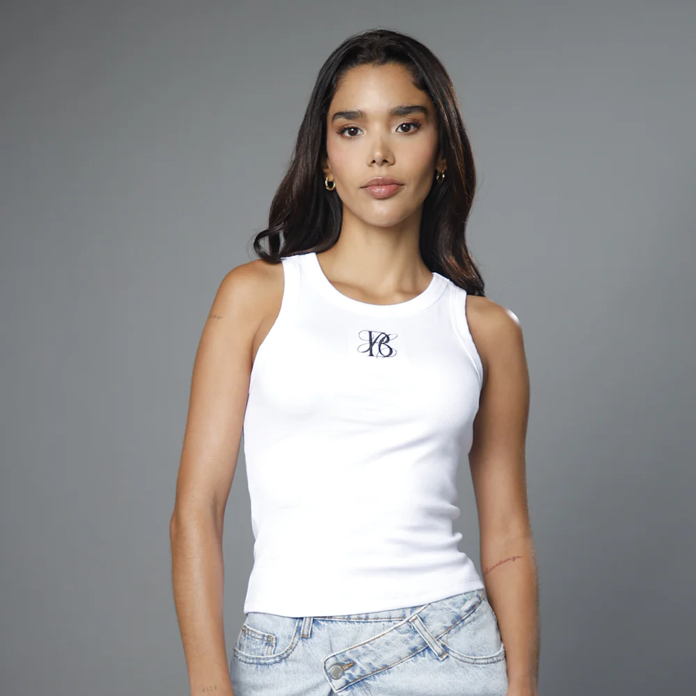 TANK TOP BULLISH HYPE BLANCO