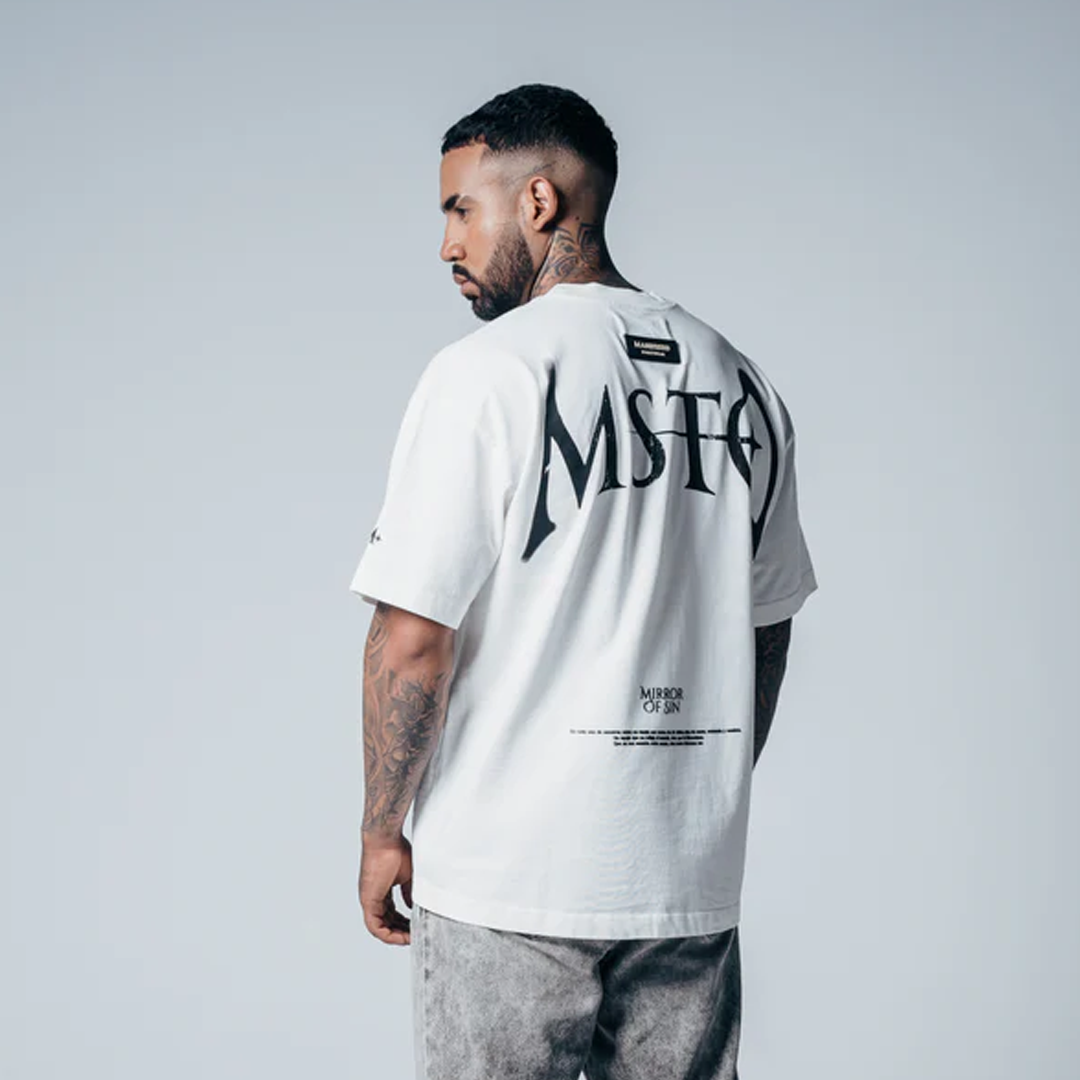 CAMISETA OVERSIZE BÁSICA MOF CRUDA